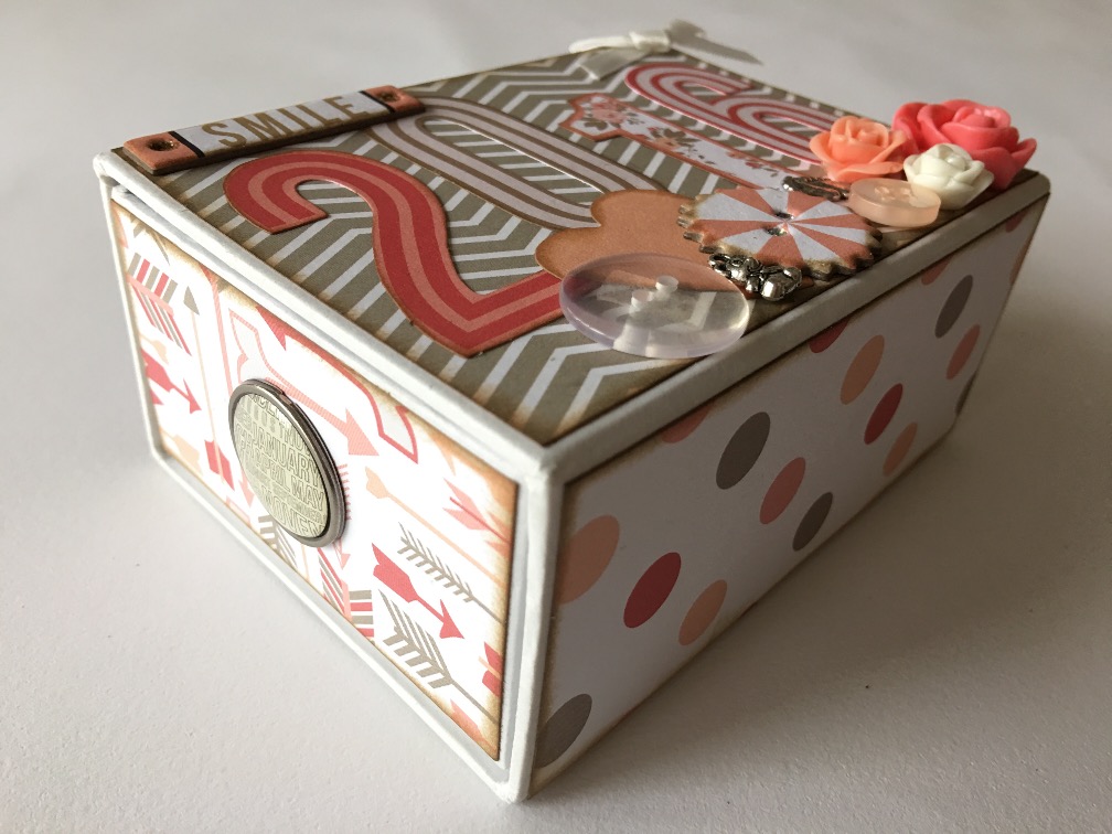 Nursery Gift: An Altered Match Box 